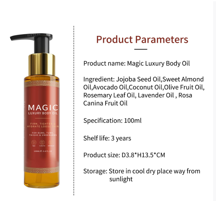 Main Character Body Oil
