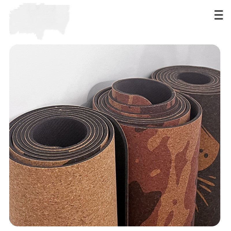 Rooted & Ready Cork Yoga Mat