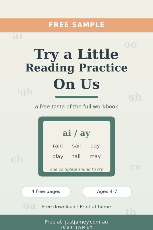 FREE Phonics Sample - Learn to Read (4 pages)