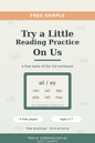 FREE Phonics Sample - Learn to Read (4 pages)