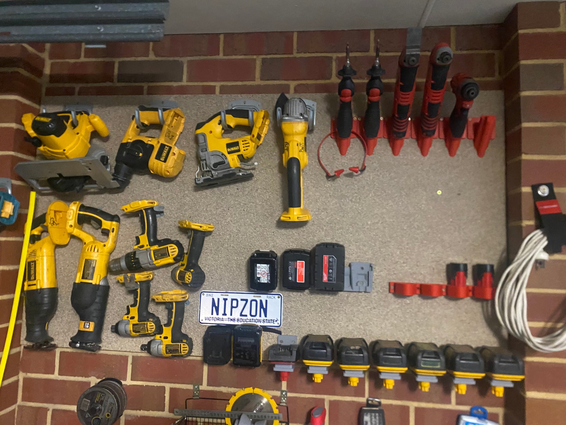 Wall-Mount Battery Dock