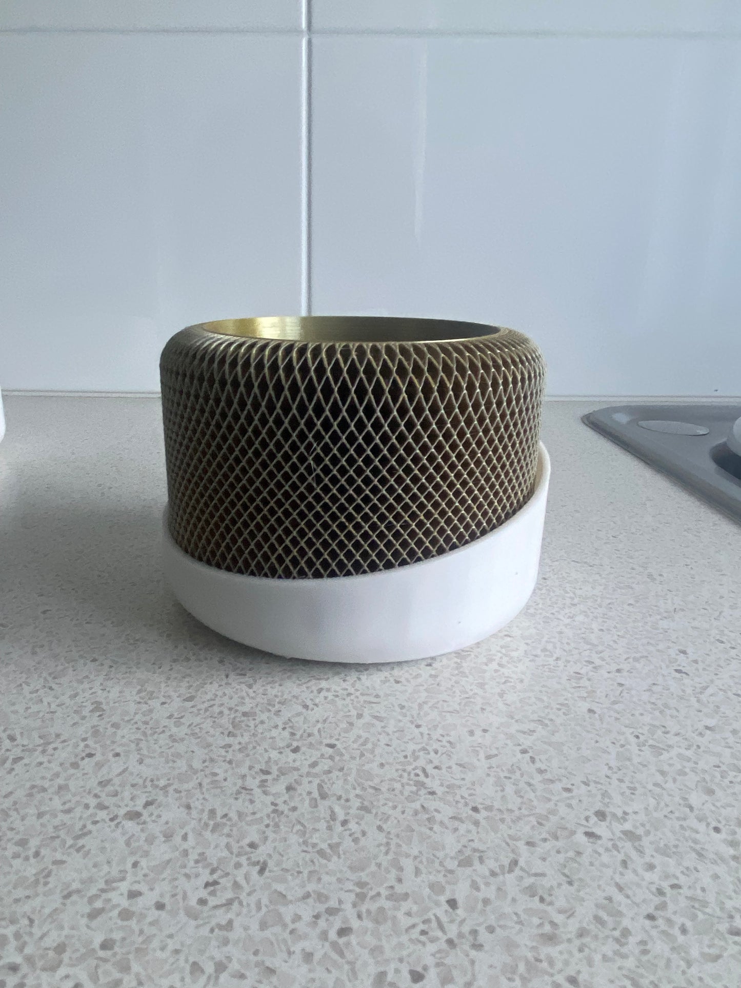 Little Rebel Planter Trio - gold mesh